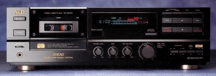 Specifications of A & D GX-Z6100 Akai / Akai