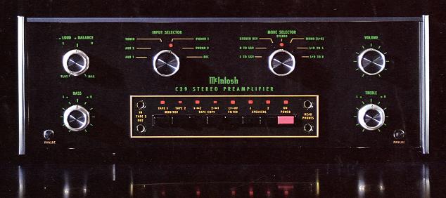 McIntosh C29 Specification Macintosh