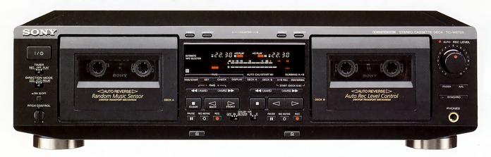 Specifications of SONY TC-WE725S SONY