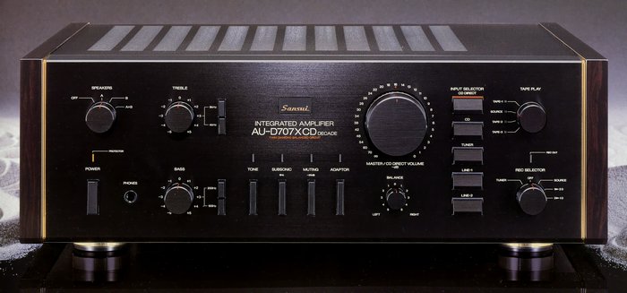 SANSUI AU-D707XCD Decadeの仕様 サンスイ