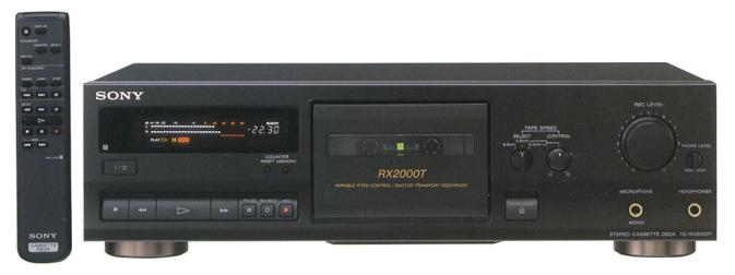 SONY TC-RX2000Tの仕様 ソニー