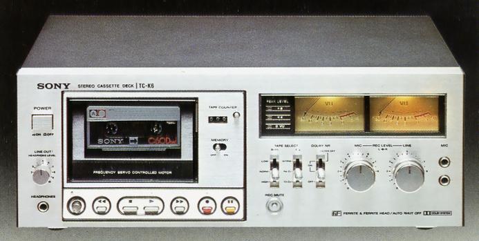 SONY TC-K6の仕様 ソニー