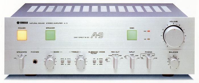 YAMAHA A-3の仕様 ヤマハ