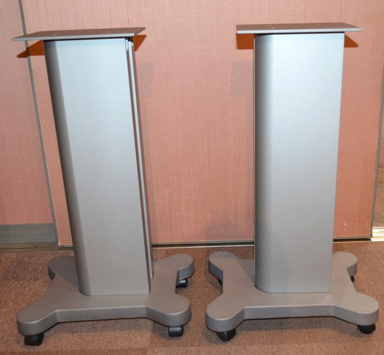 販売終了： 中古品：B&W FS-700/CM シルバー スピーカースタンド