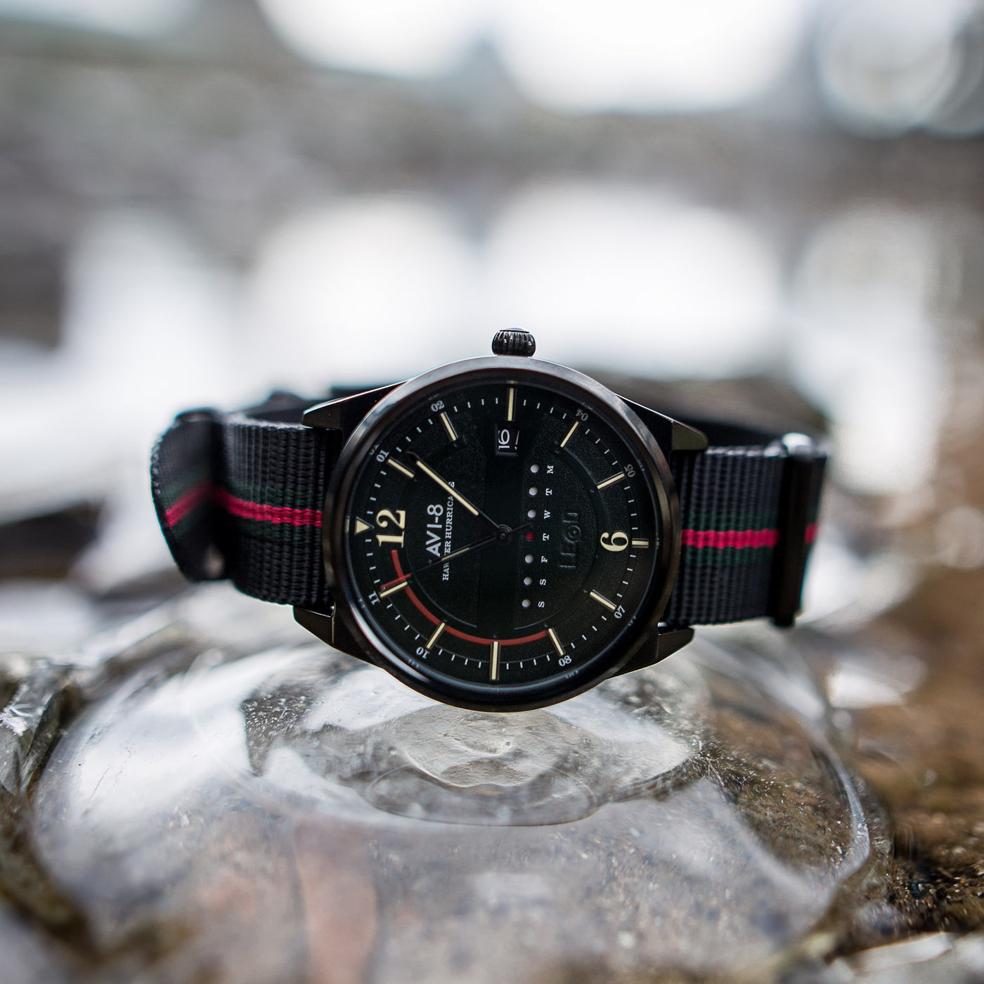 Flag Black – AVI-8 Timepieces