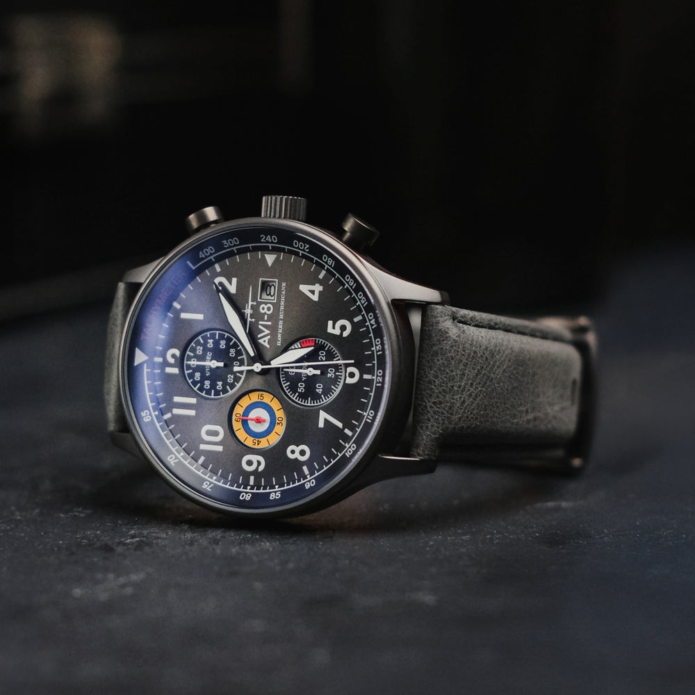 Military Green | Hawker Hurricane Classic Chronograph – AVI-8