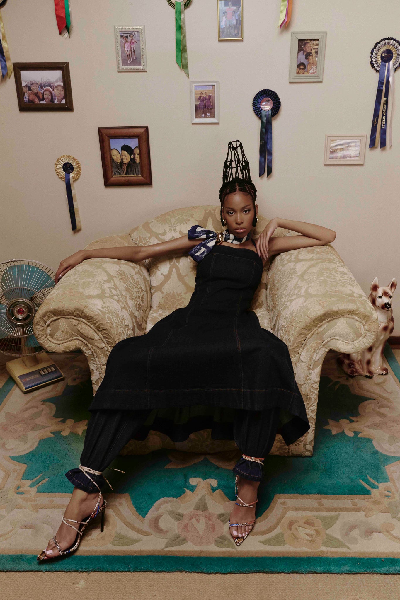 Tumiso Denim Fit & Flare – AYANA