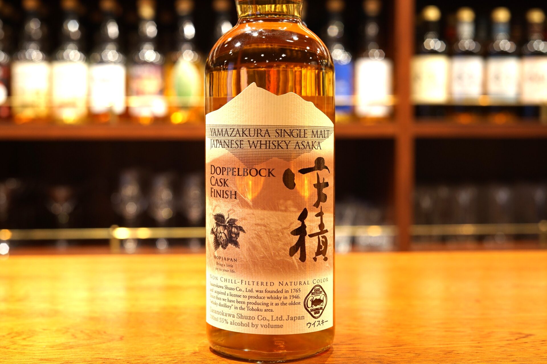 新入荷】シングルモルトジャパニーズウイスキー安積 ドッペルボック