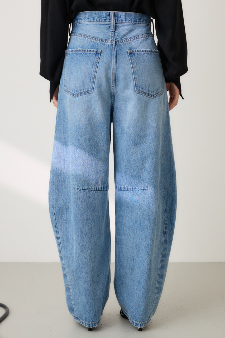 crie conforto】バルーンデニムパンツ｜WOMEN｜254HAT11-069K｜AZUL BY