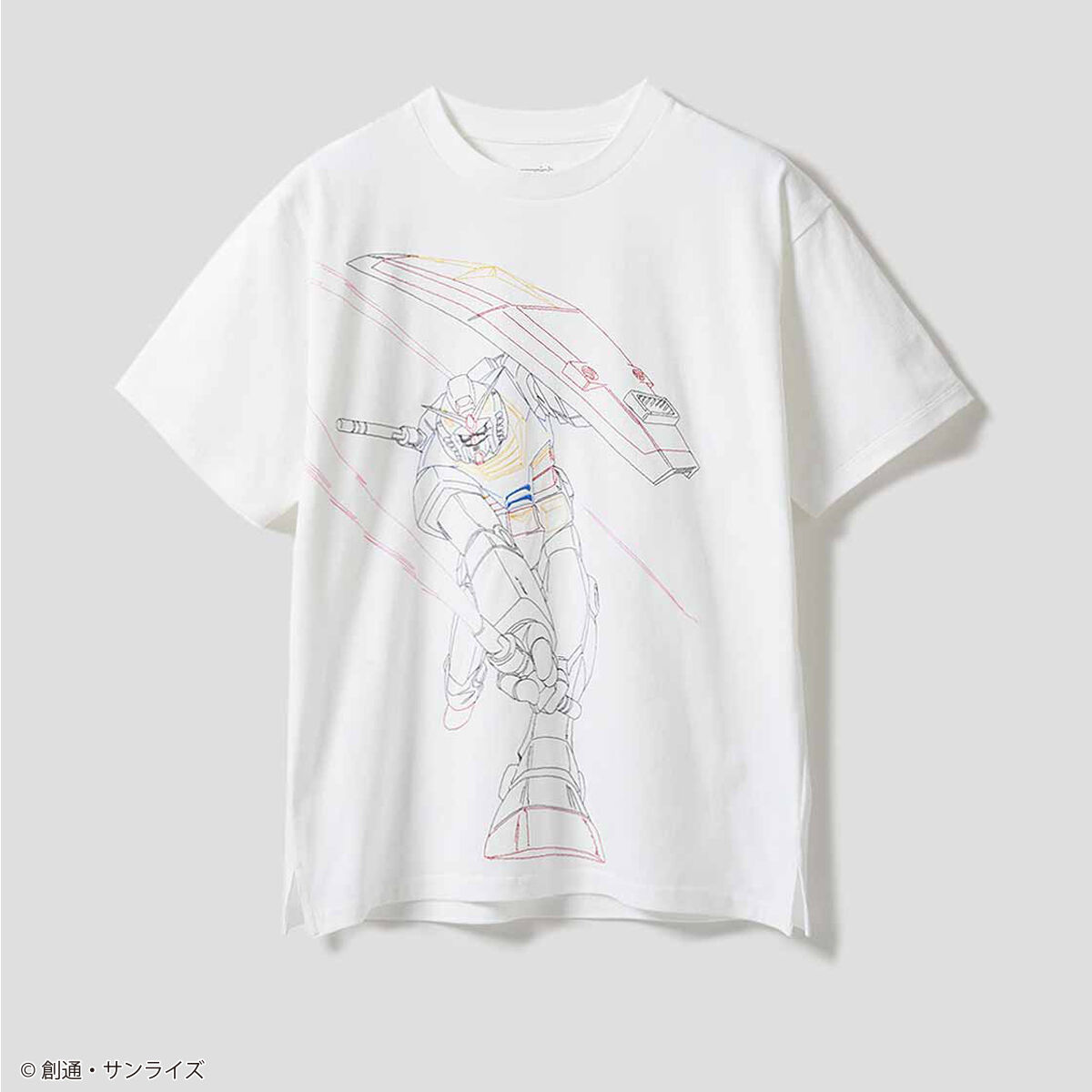 STRICT-G graniph『機動戦士ガンダム』半袖刺繍Tシャツ RX-78-2