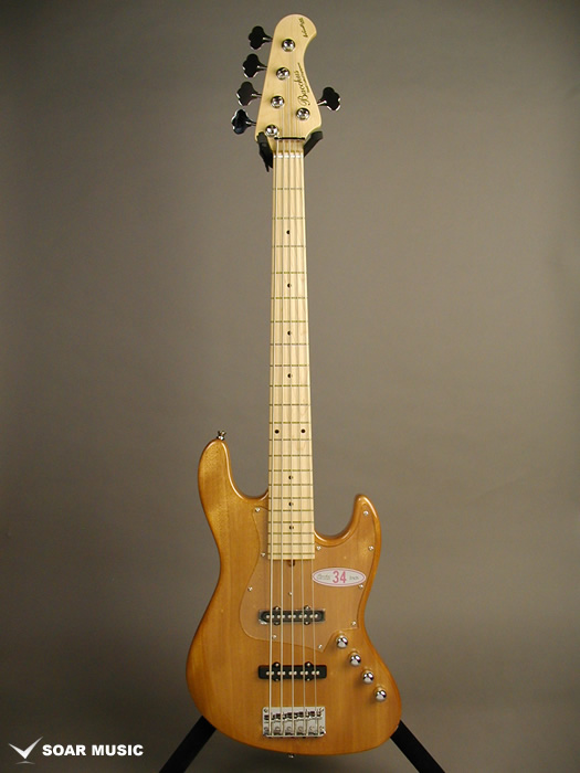 WL-534 ACT/M NA （5弦 アクティブ・34inch スケール） (Bacchus)