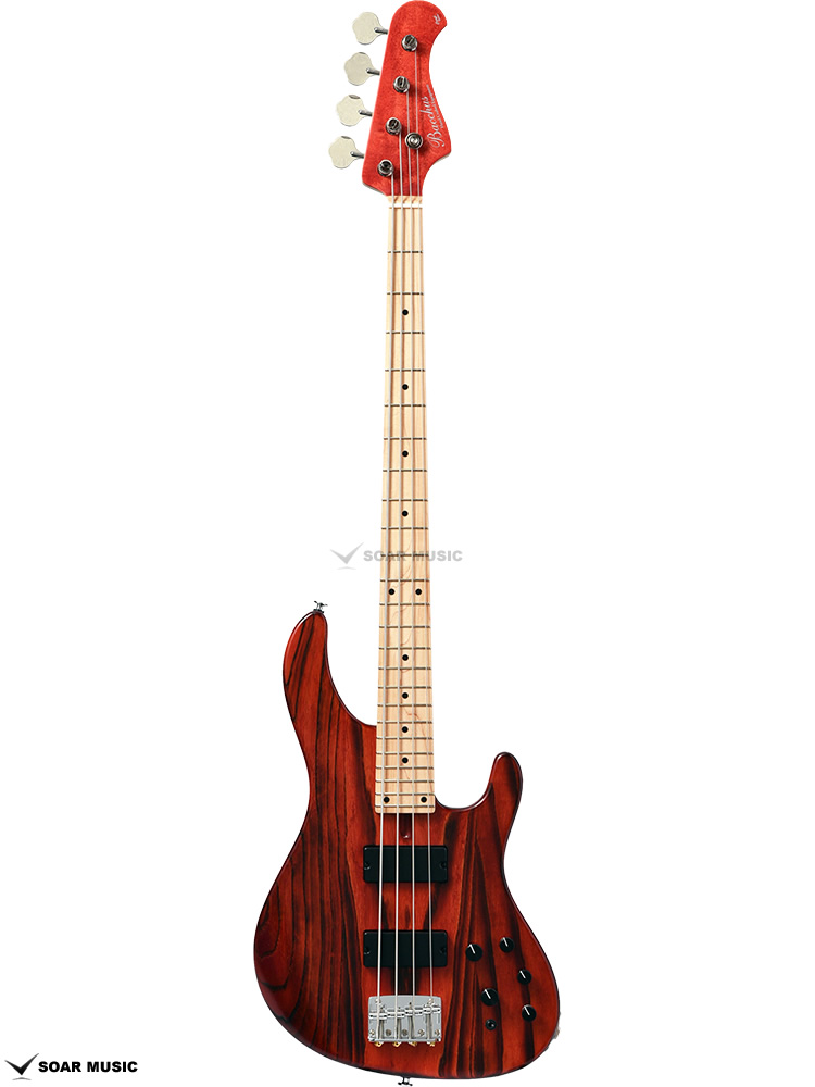 TF4-STD ASH/M RED/OIL-BN-MH (Bacchus / バッカス) エレキベース