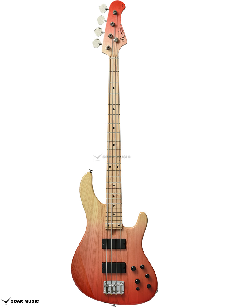 TF4-STD ASH/M RED-GRD-MH (Bacchus / バッカス) エレキベース