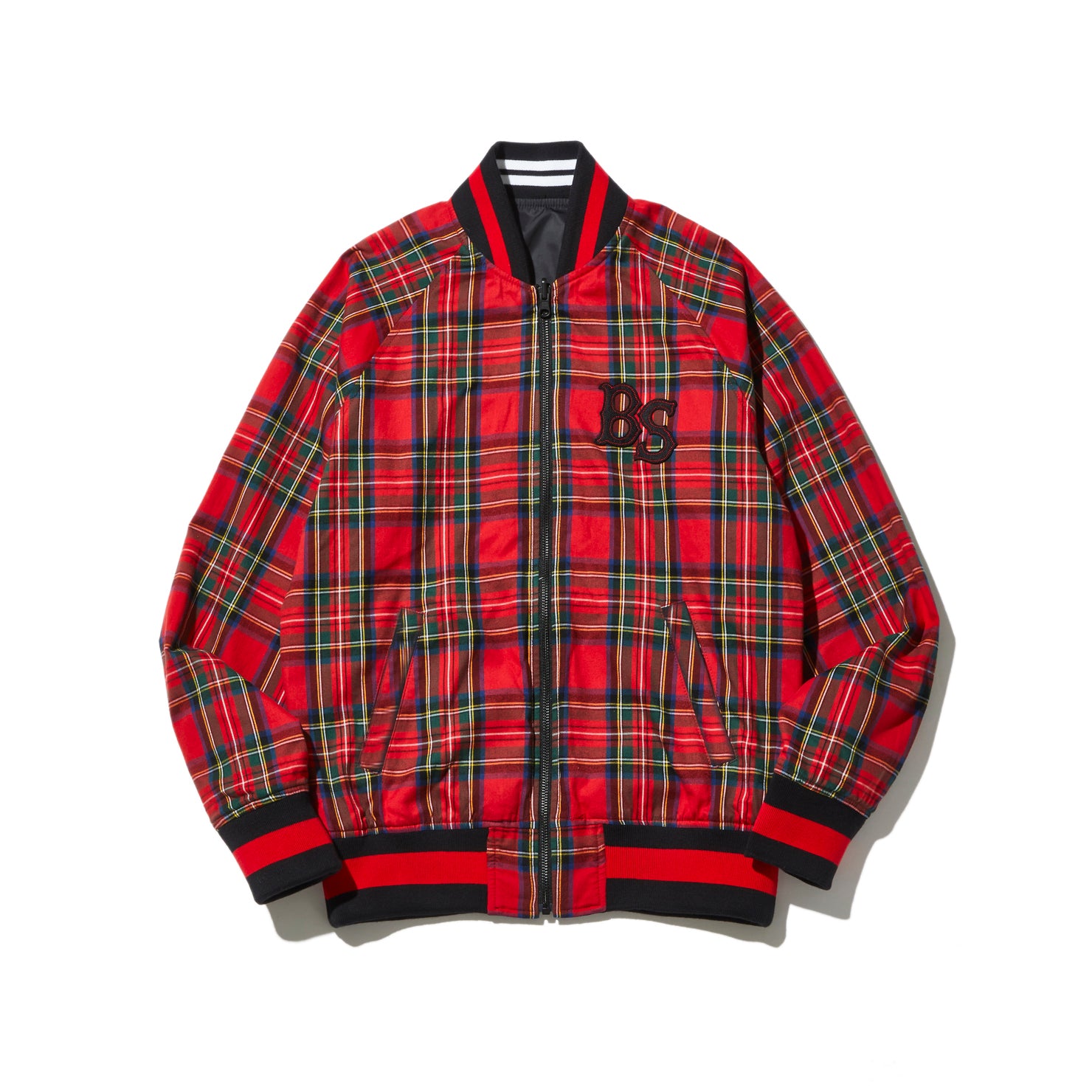 BACK SPIN! Plaid Reversible Blouson チェック柄リバーシブルブルゾン
