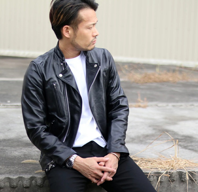 Schott/ショット】ダブルブレストライダースのサイズ感、着用レビュー