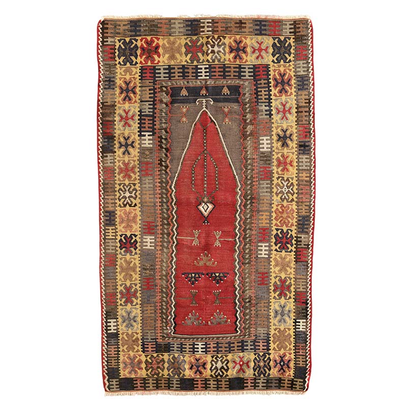 トルコ⭐︎ヴィンテージラグ3枚セット⭐︎ビンテージキリム絨毯