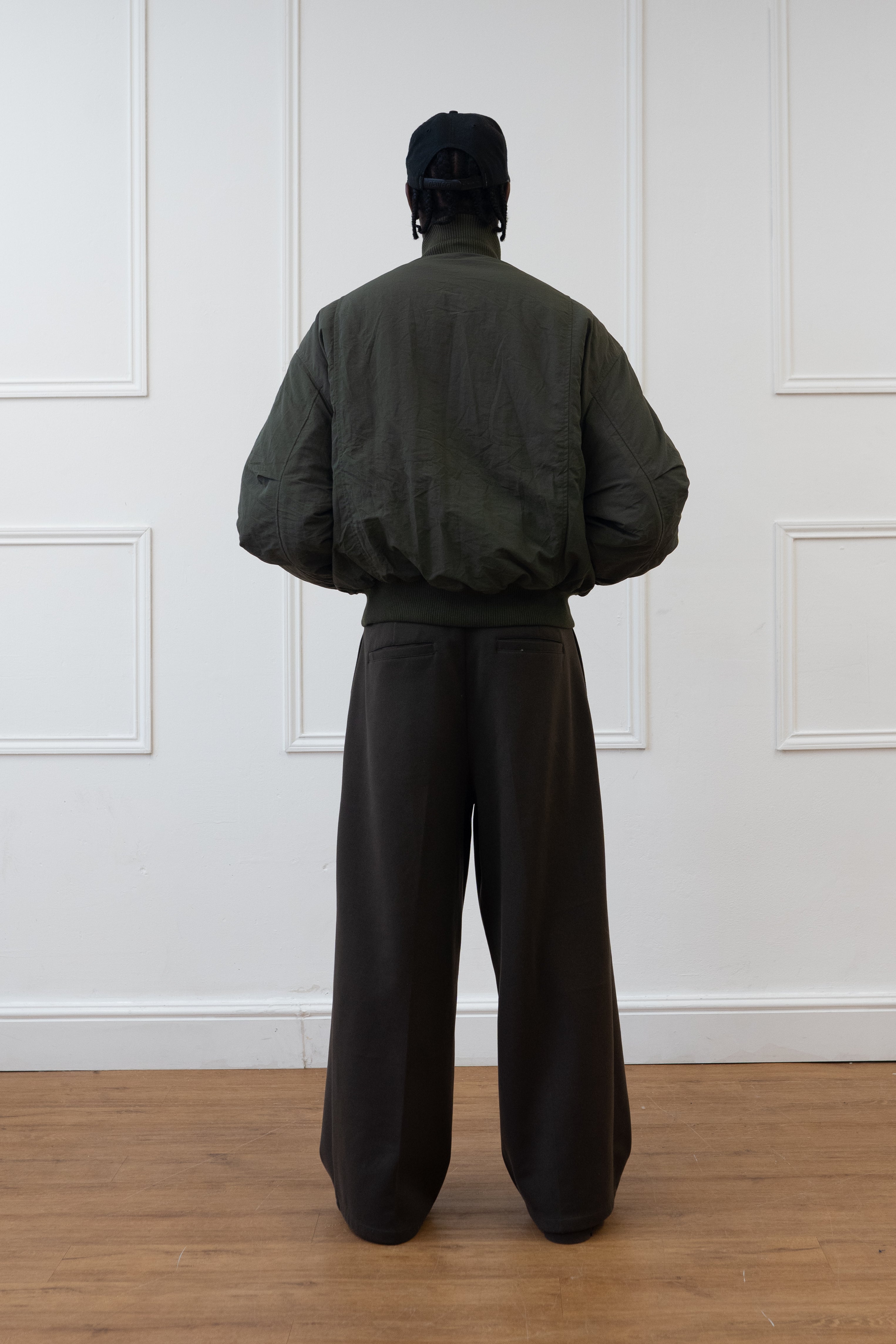 FINAL SALE | PUFFY BOMBER JACKET, SAGE – Beaulares