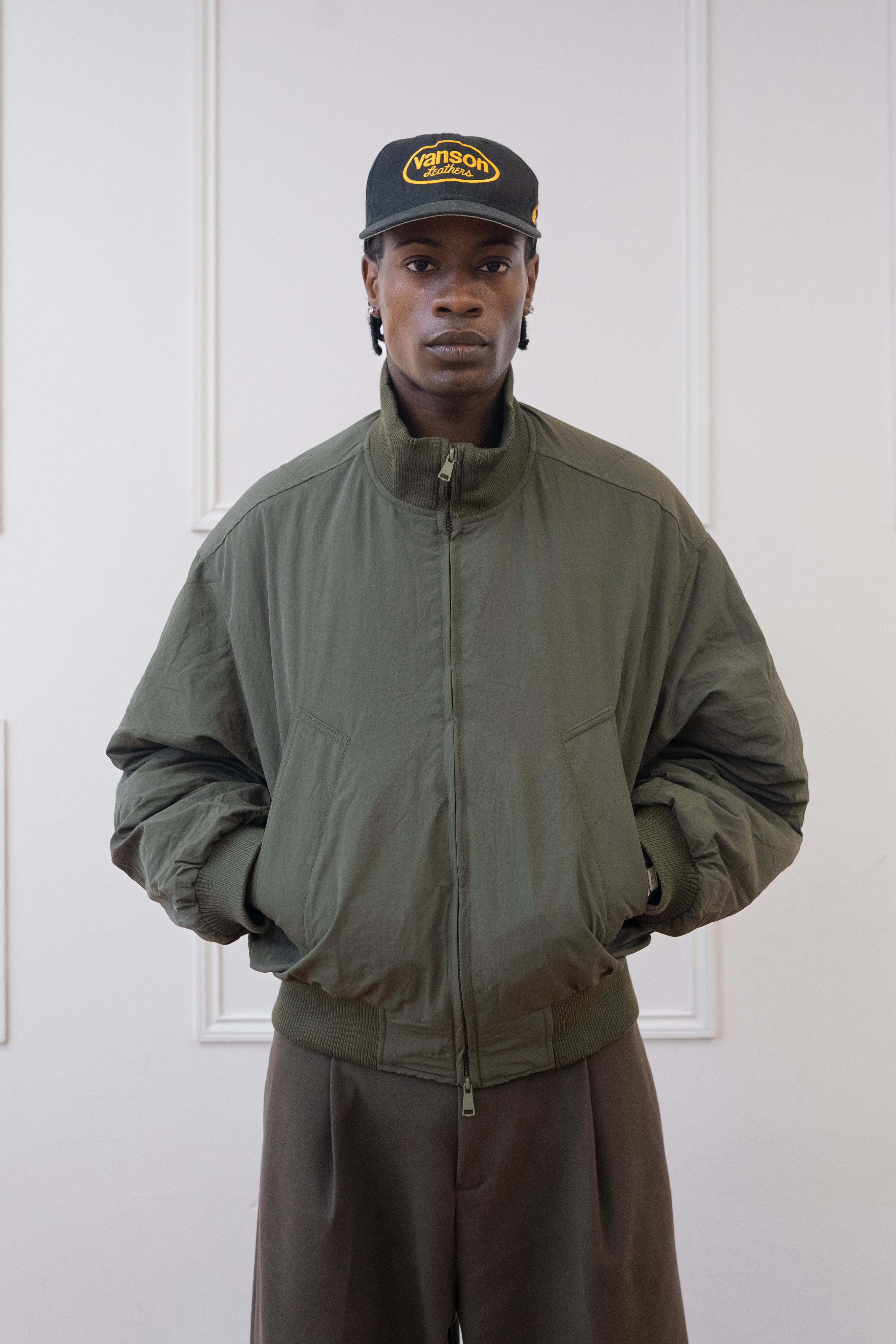 FINAL SALE | PUFFY BOMBER JACKET, SAGE – Beaulares