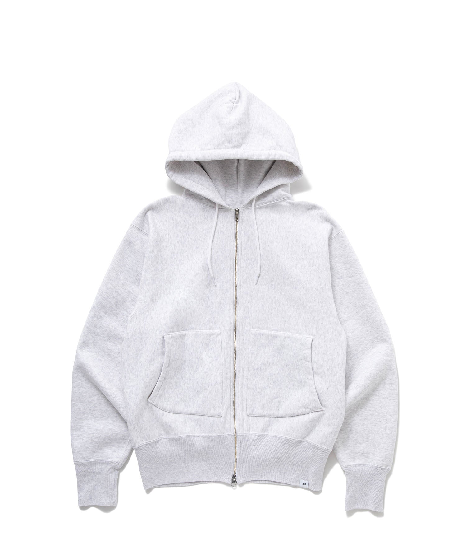 L/S HEAVY COTTON ZIP UP HOODIE 