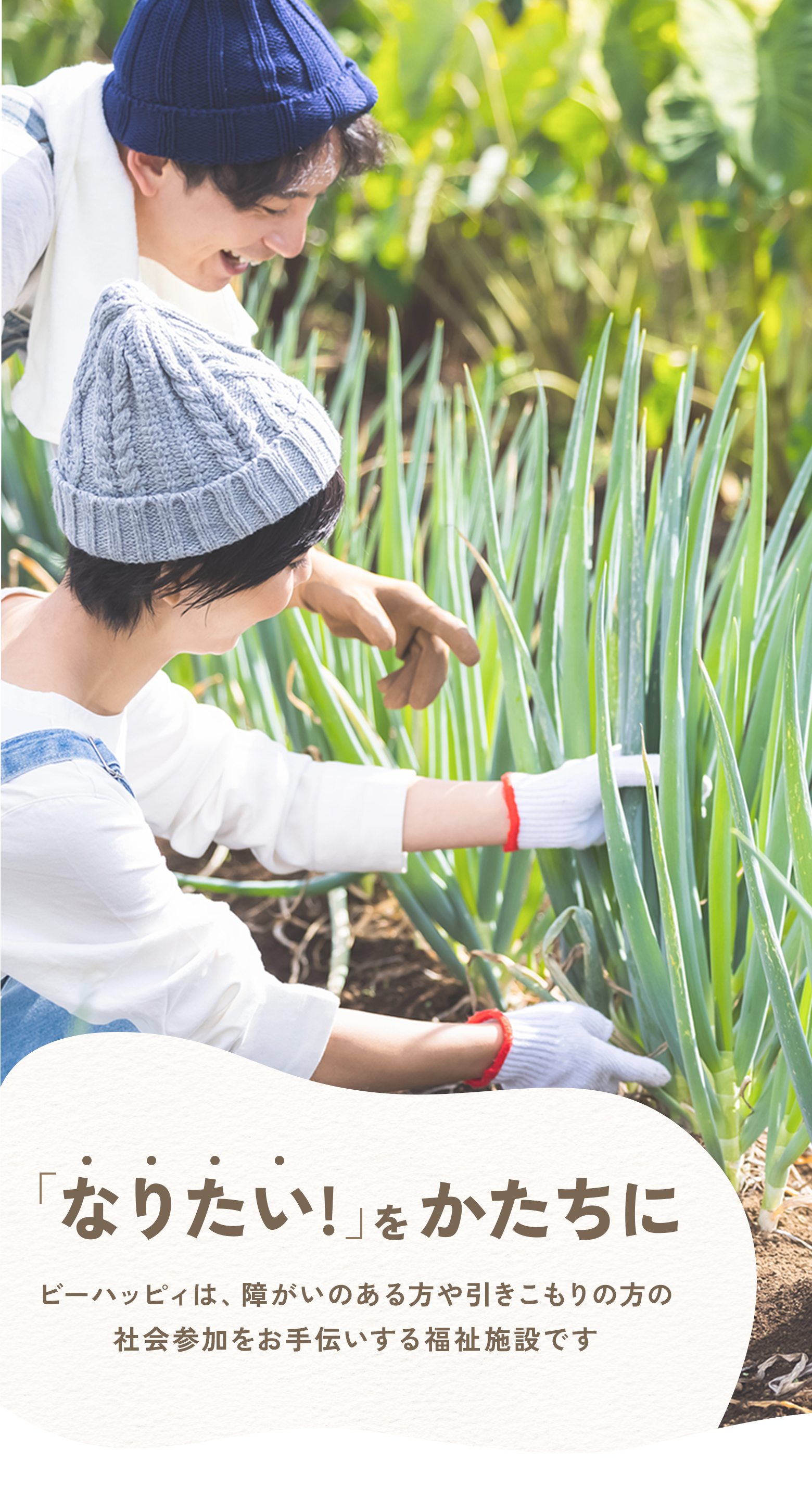 Be happy（ビーハッピィ）障害者支援施設 -
