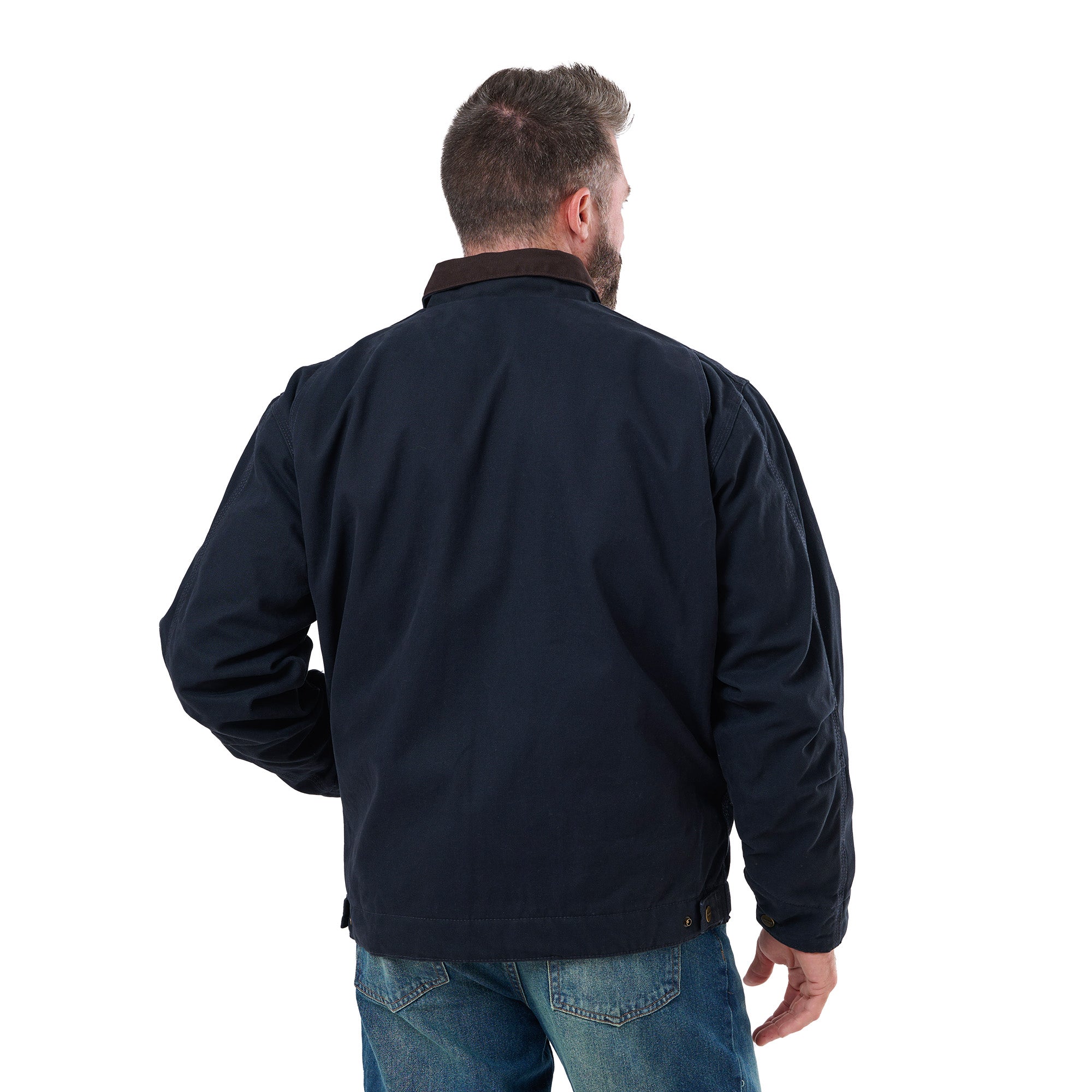Men's Washed Gasoline Jacket | Corduroy Collar – Berne Apparel