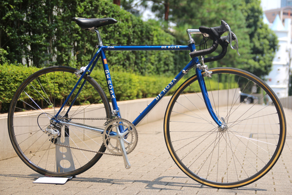 クロモリといえばこのパイプ DE ROSA(デローザ) SLX ロードバイクが