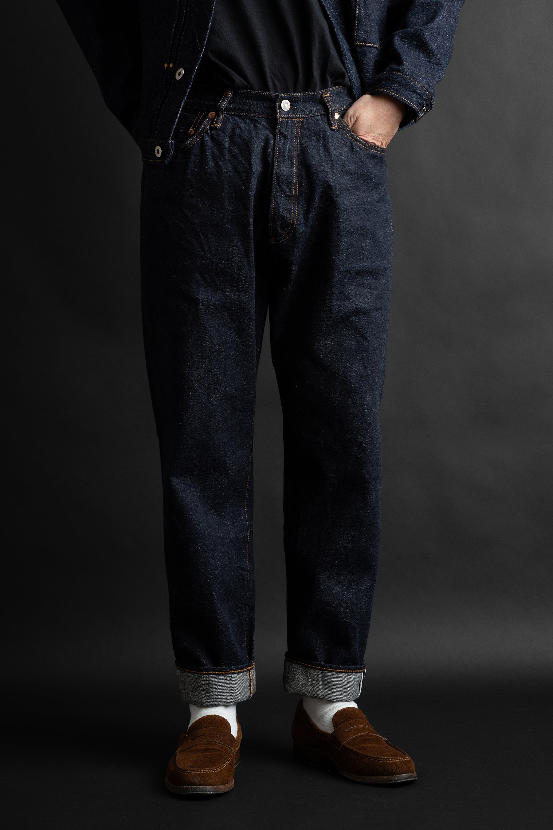 S1956WS (001) ISHIKAWADAI DENIM TAPERED FIT – BIG JOHN【公式