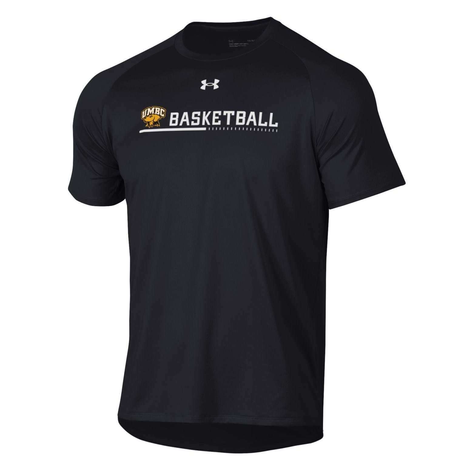 BASKETBALL UNDER ARMOUR SIDELINE TECH T-SHIRT | UMBC Bookstore