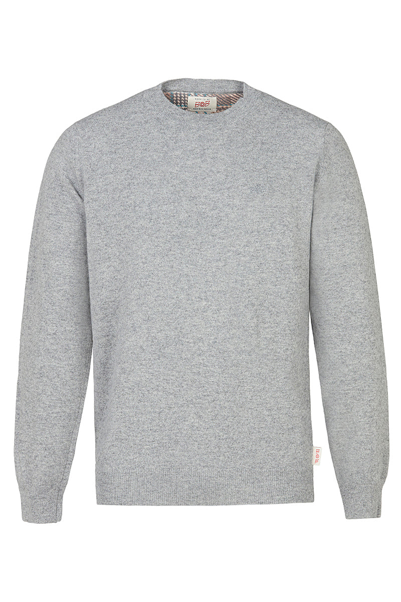 FOSTER カシミヤブレンドハイゲージニット / COL：NAVY ネイビー系 BOB