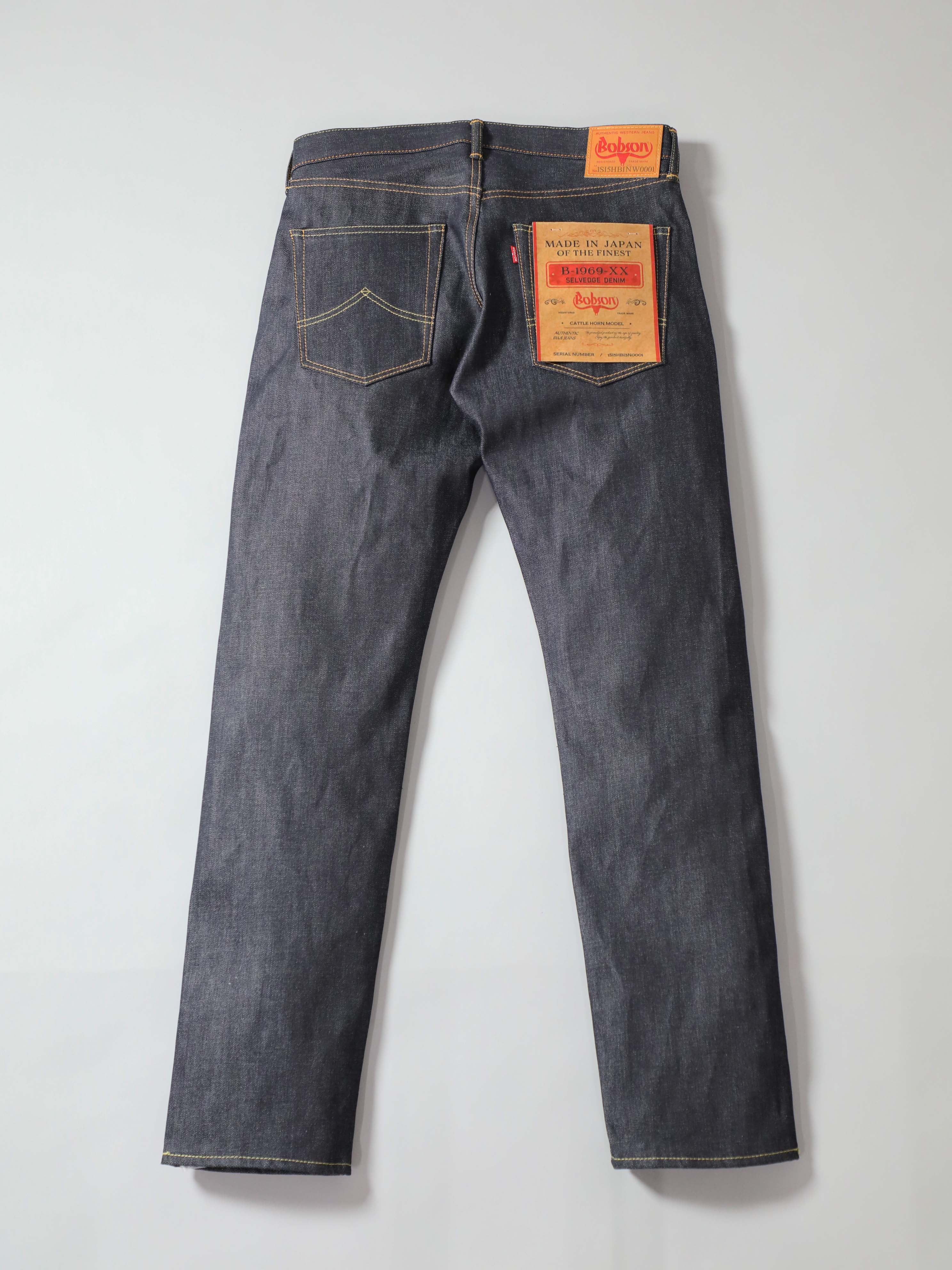 B-1969-XX-J 【岡山産 セルビッチデニム】 ジーンズ Straight Selvedge