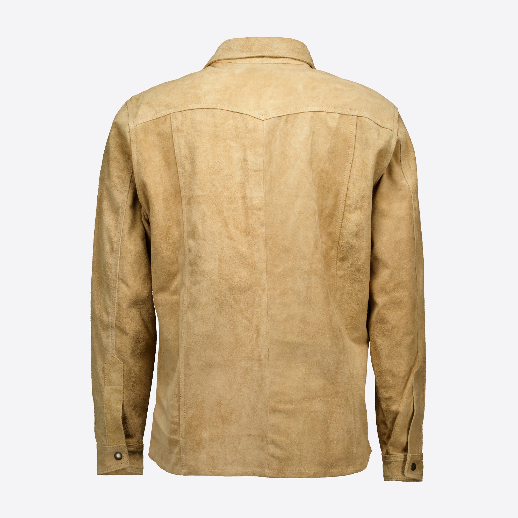 Suede Overshirt - Sand - BOCA MMXII
