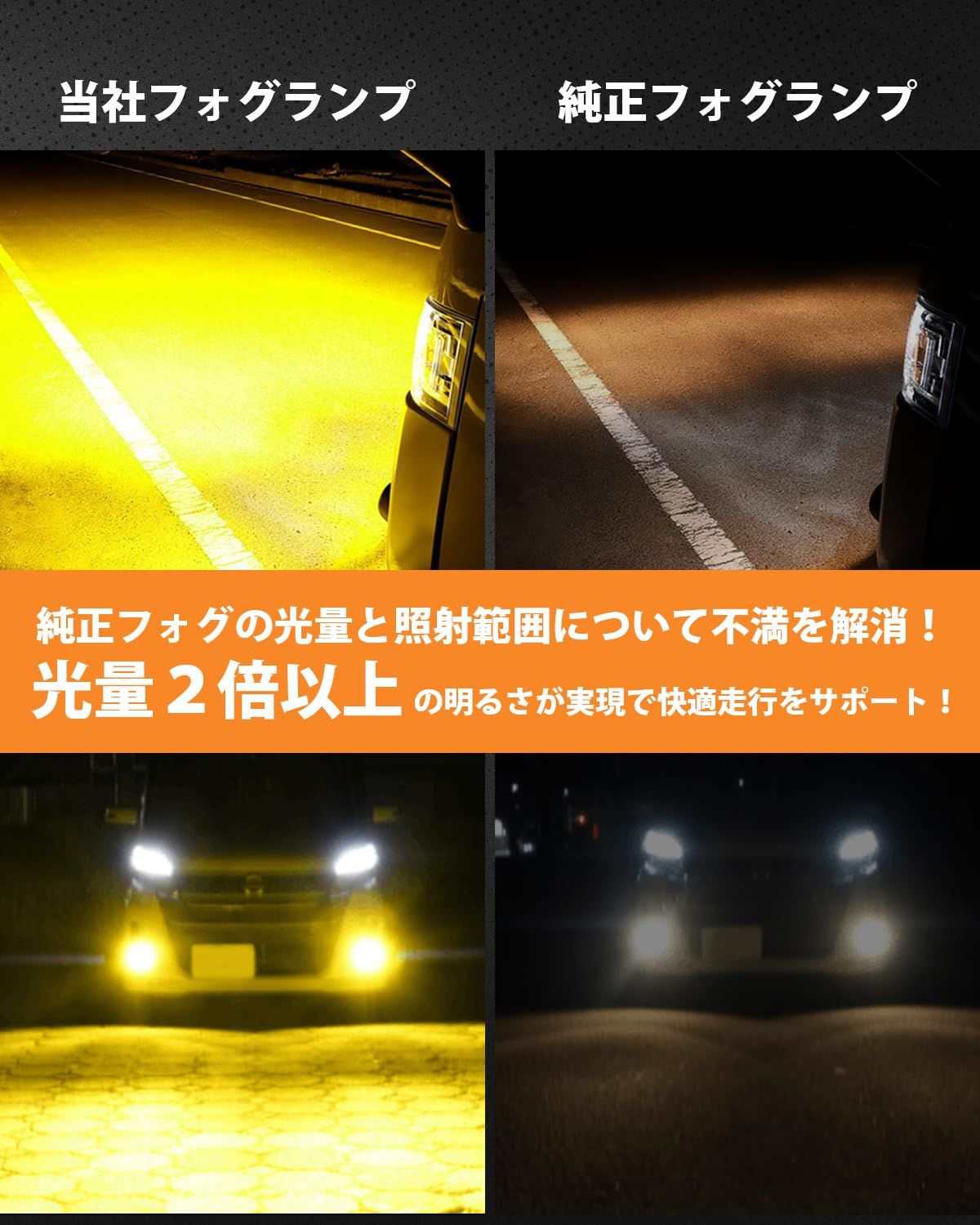 L1B LED フォグランプ 2色切り替え メモリー機能 爆光 車検対応 – bordan