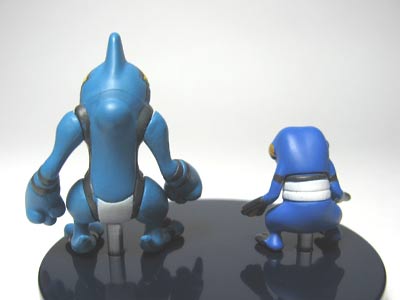 グレッグル進化系（立体ポケモン図鑑） | おなかいっぱい