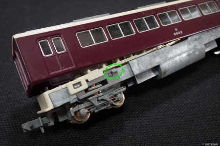 KATO 阪急6300系を弄る(04)：M付き中間車を分解する - オーキッドの雑記帳