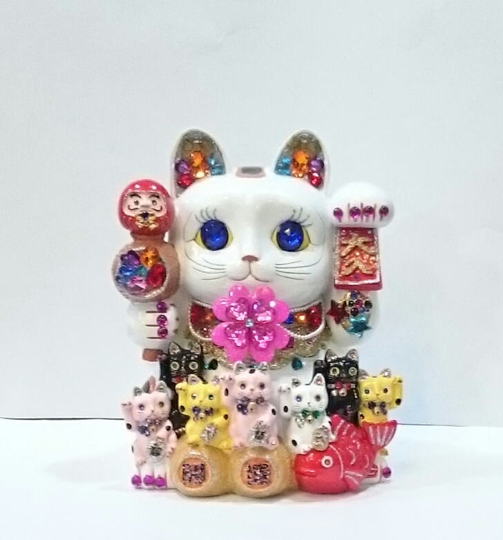 特注品のキラキラ招き猫☆ | 「京銀座堂 動物王国」 公式