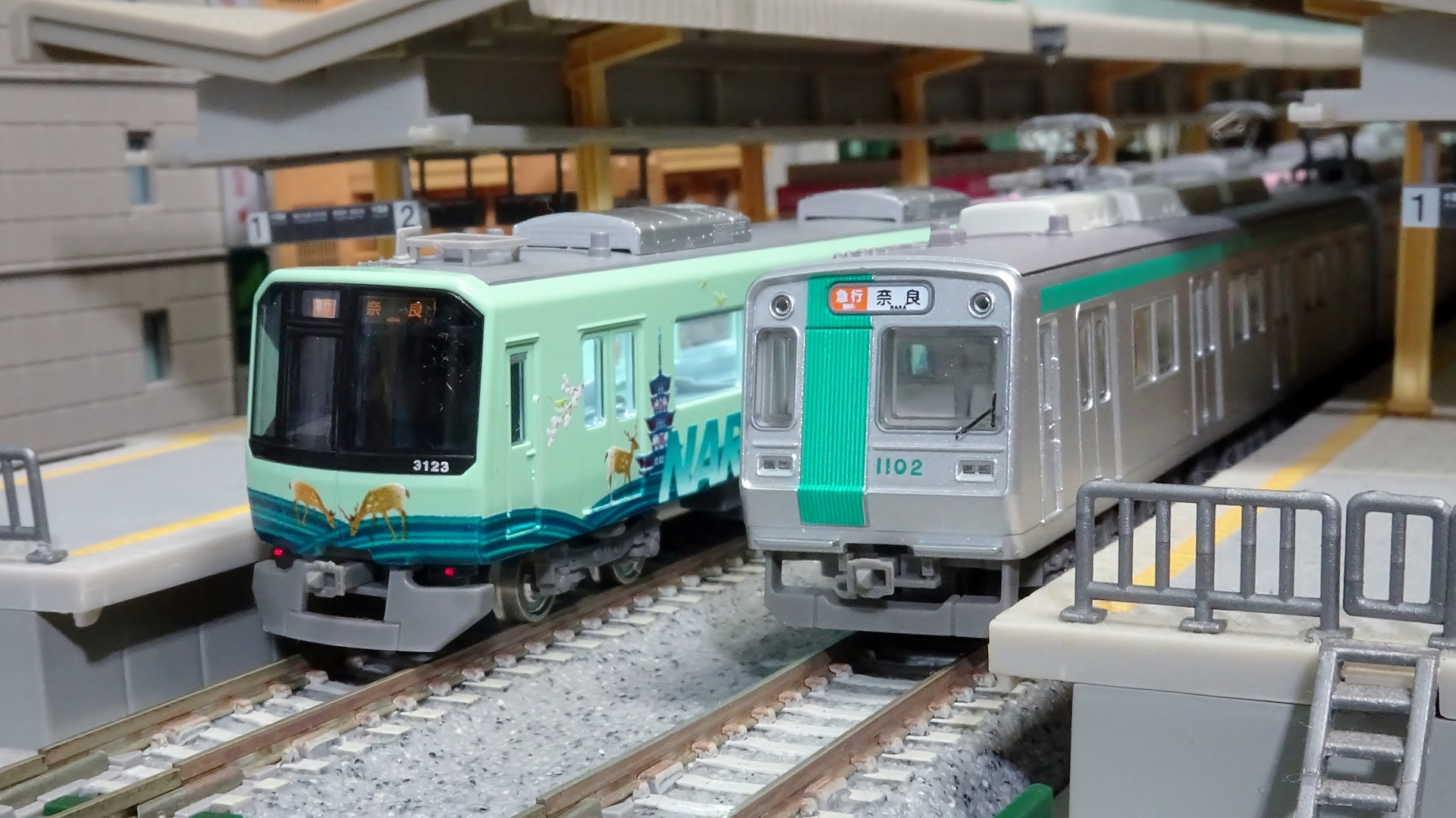 153F】近鉄3220系 KYOTO-NARAラッピング - ビスタ模型鉄道（エヌゲージ