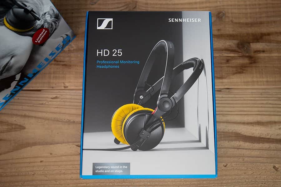 ゼンハイザー創立75周年記念限定の黄色いヘッドホンHD25 Limited