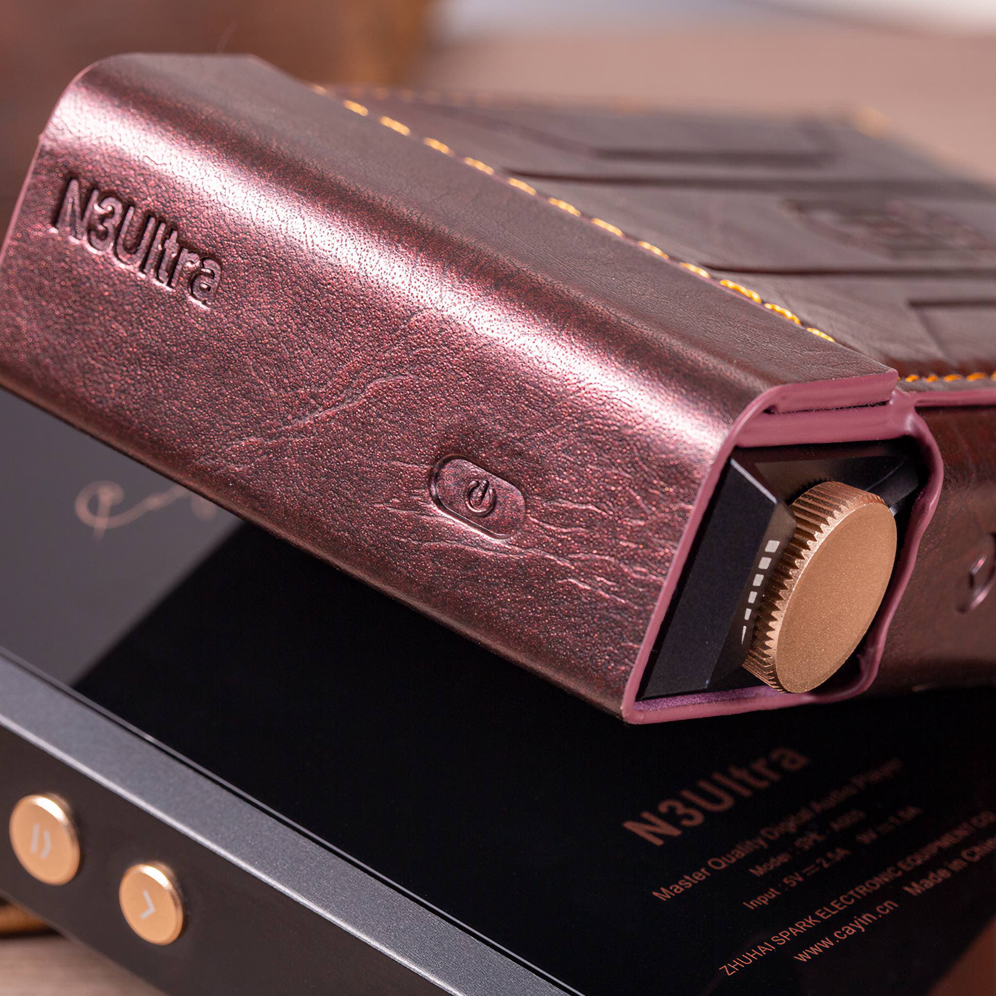Cayin N3Ultra Protective Leather DAP Case | Bloom Audio