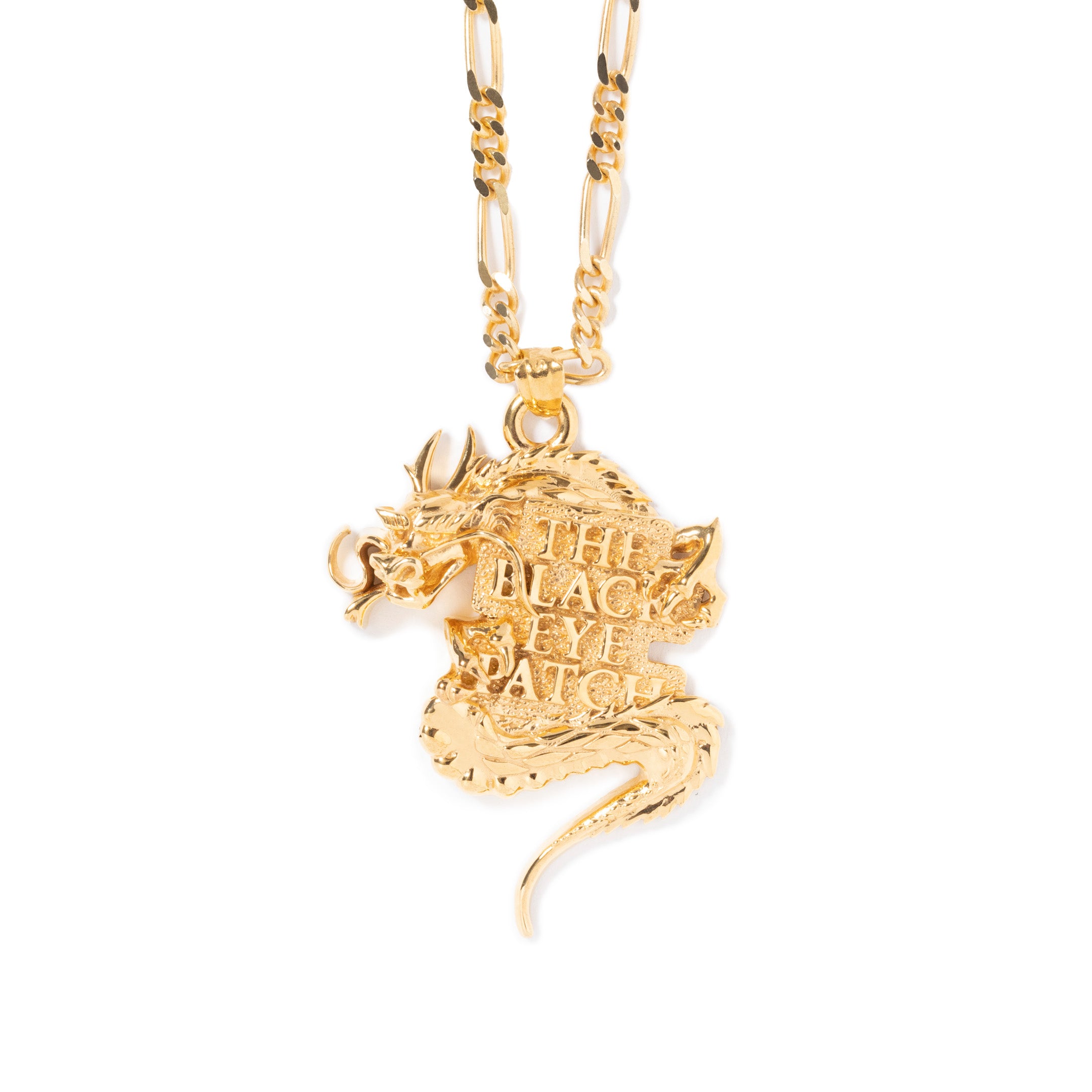 OG DRAGON PENDANT NECKLACE GOLD – BlackEyePatch