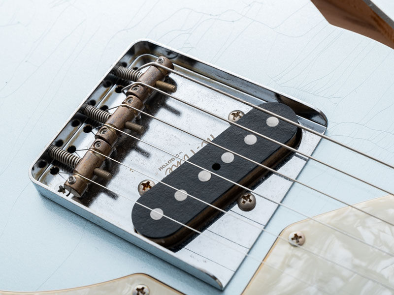 Black Smoker Guitar TRAD MASTER SERIES DELTA-C/BB Ice Blue