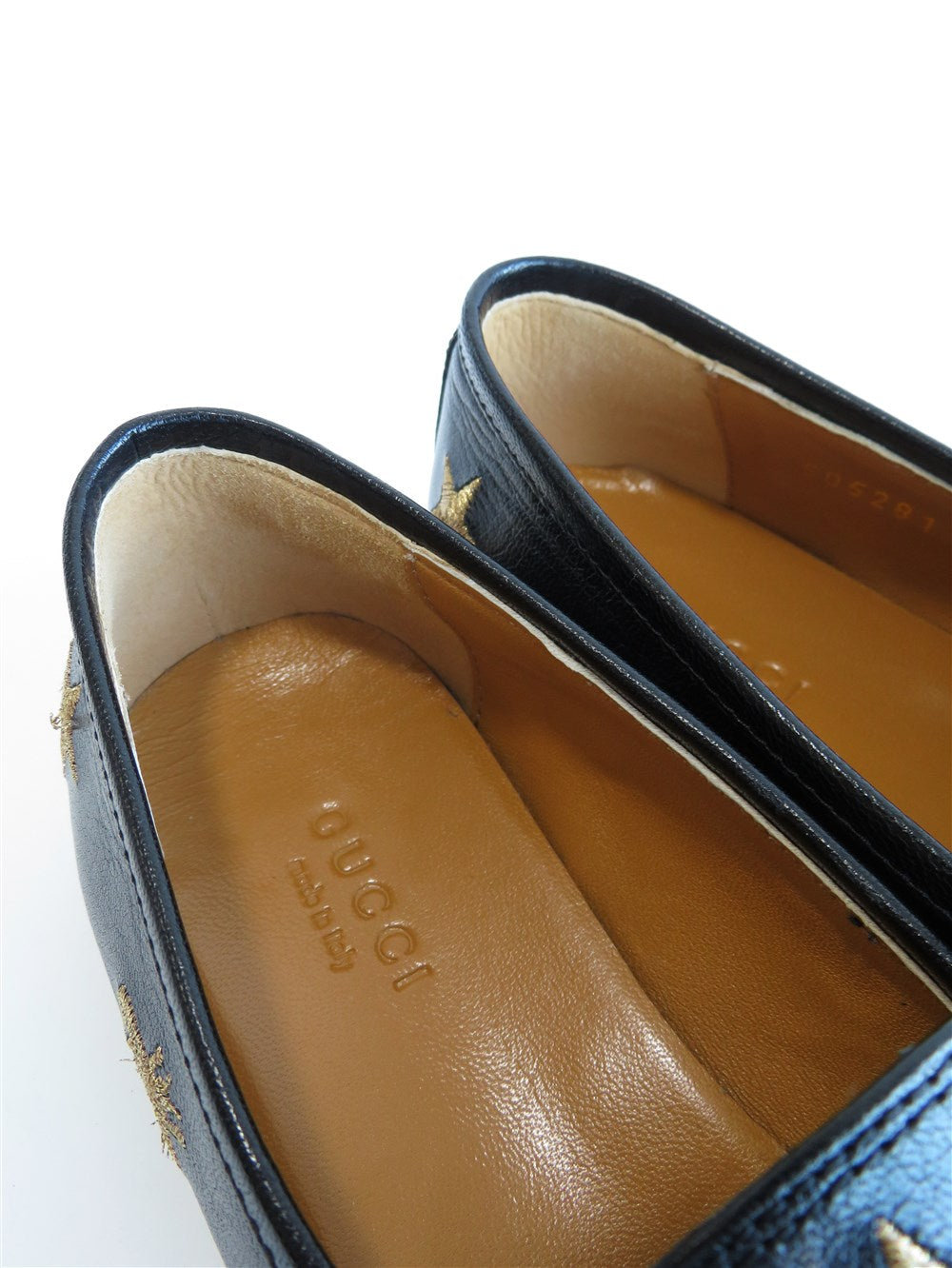 ホースビット Beeスター 刺繍 ローファー