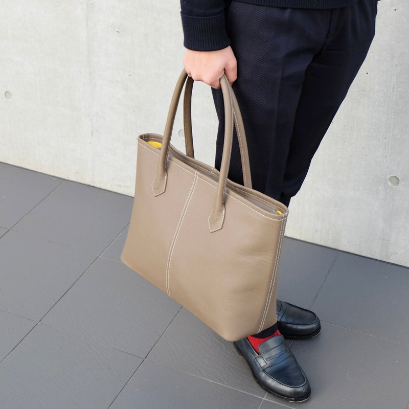 フレンチカーフ] ロワイヤルMトートバッグcolor：トープ – BROOKLYN MUSEUM