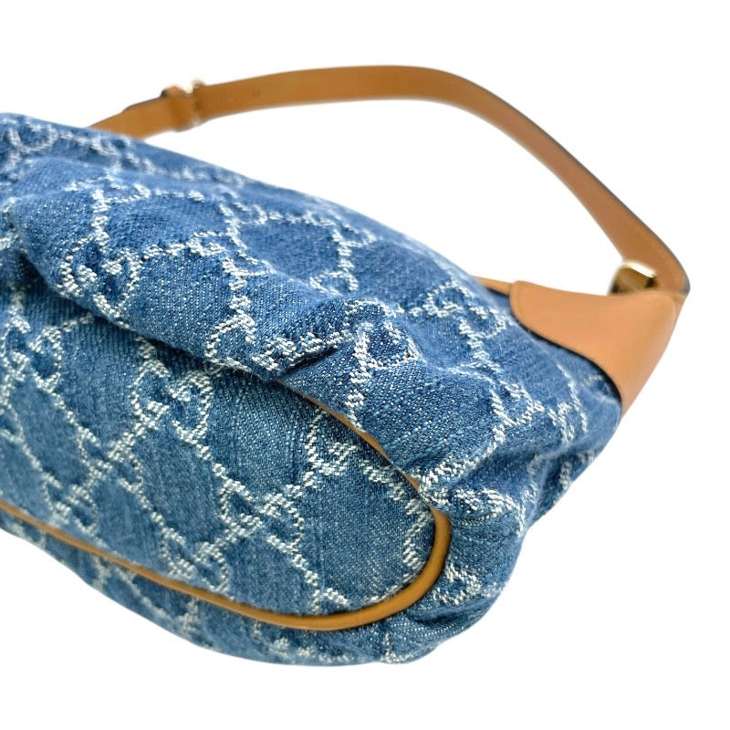 GUCCI】グッチ GGデニム ワンショルダー 224093 ショルダーバッグ