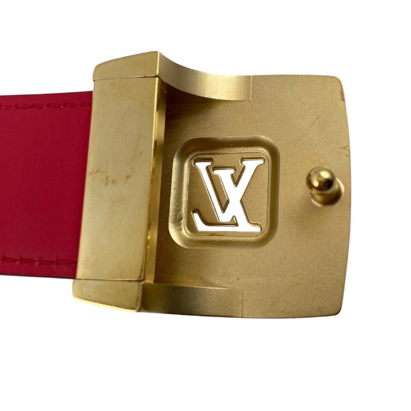 LOUIS VUITTON】ルイ・ヴィトン サンチュール・キャレ LVカット M9682