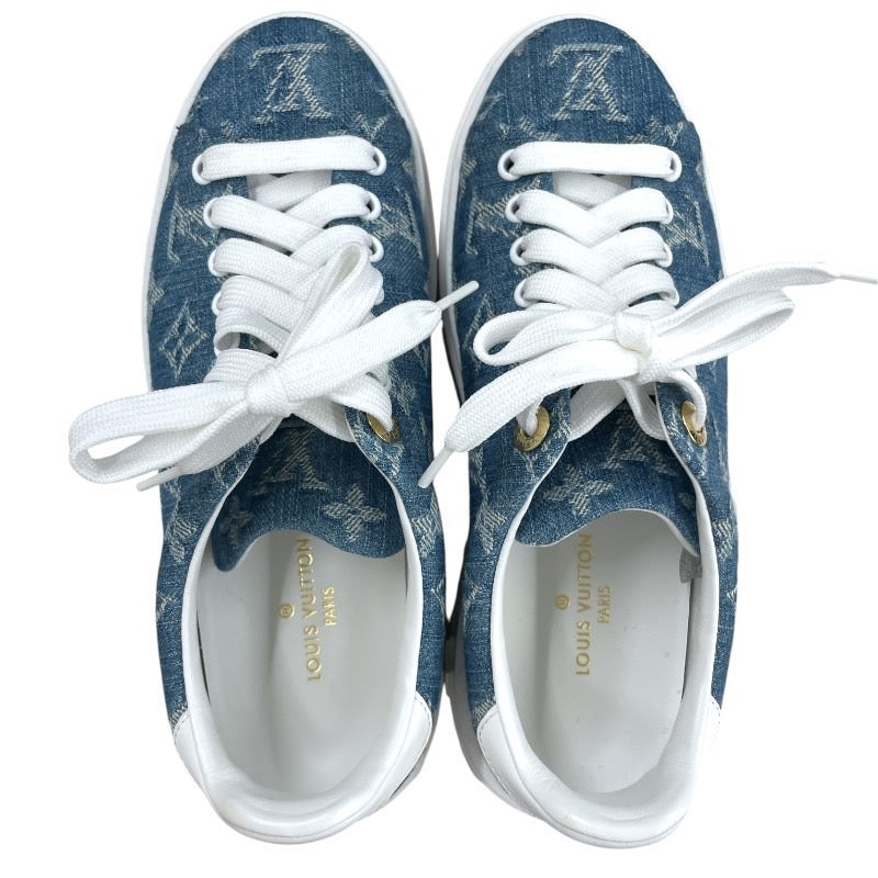 LOUIS VUITTON】ルイ・ヴィトン タイムアウト モノグラムデニム