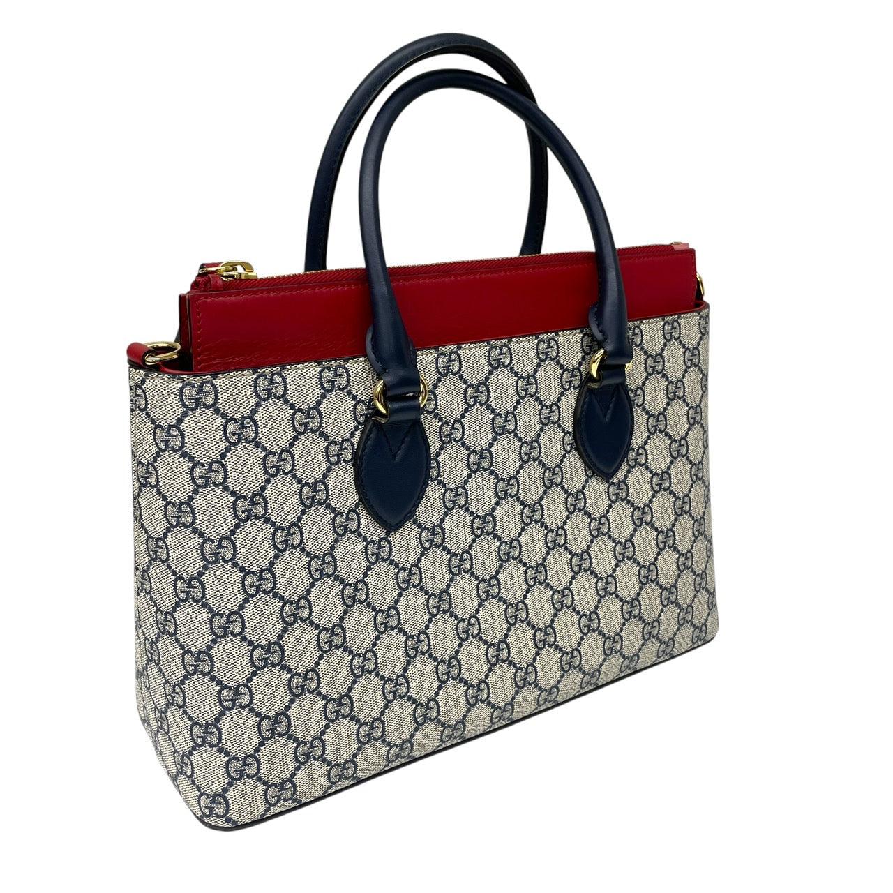 GUCCI】グッチ GGスプリーム 409534 ハンドバッグ 2WAY ショルダー GG柄