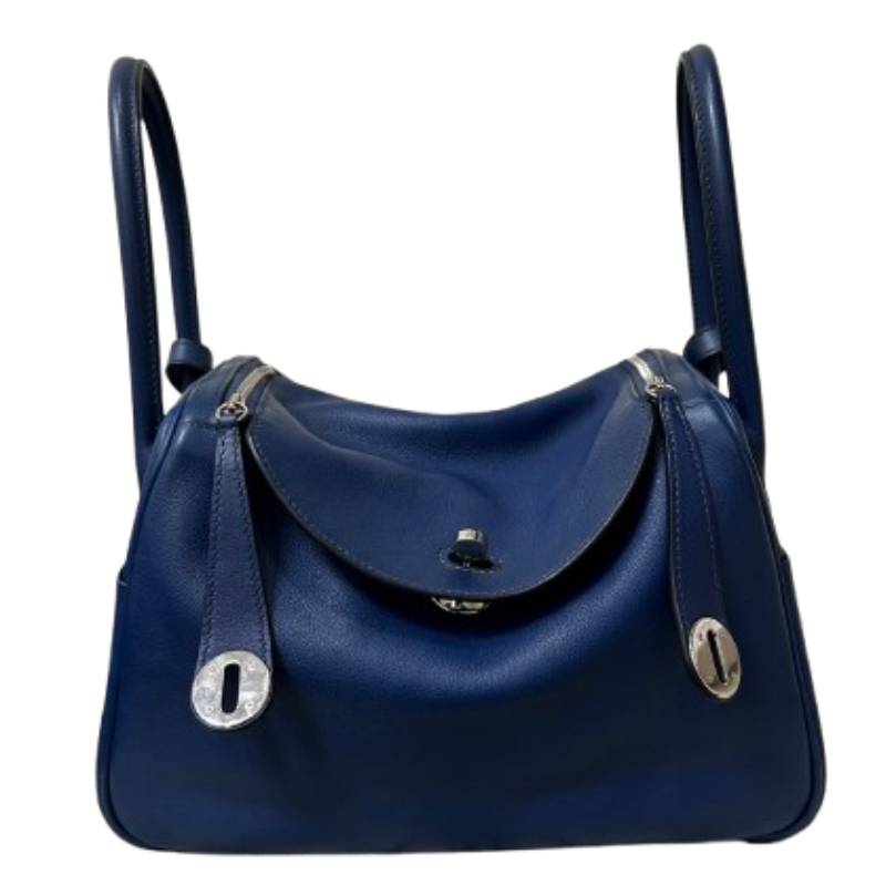 エルメス リンディ26 スイフトブルー SV金具 X刻印｜ブランド買取なら