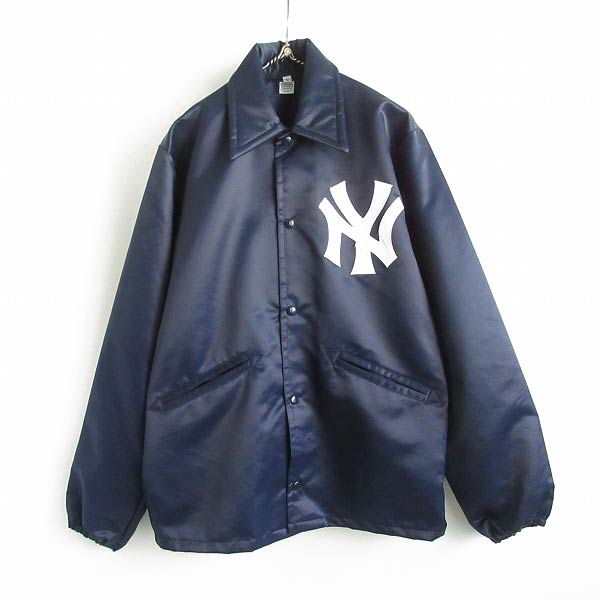 レア/70's/NY/ヤンキース/コーチジャケット/紺系【M-L程度】ビンテージ