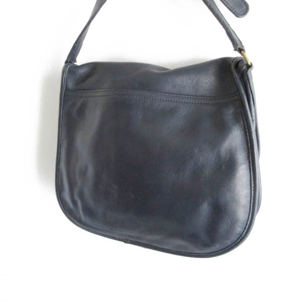 USA製 COACH オールドコーチ フラップタイプ レザー ショルダーバッグ