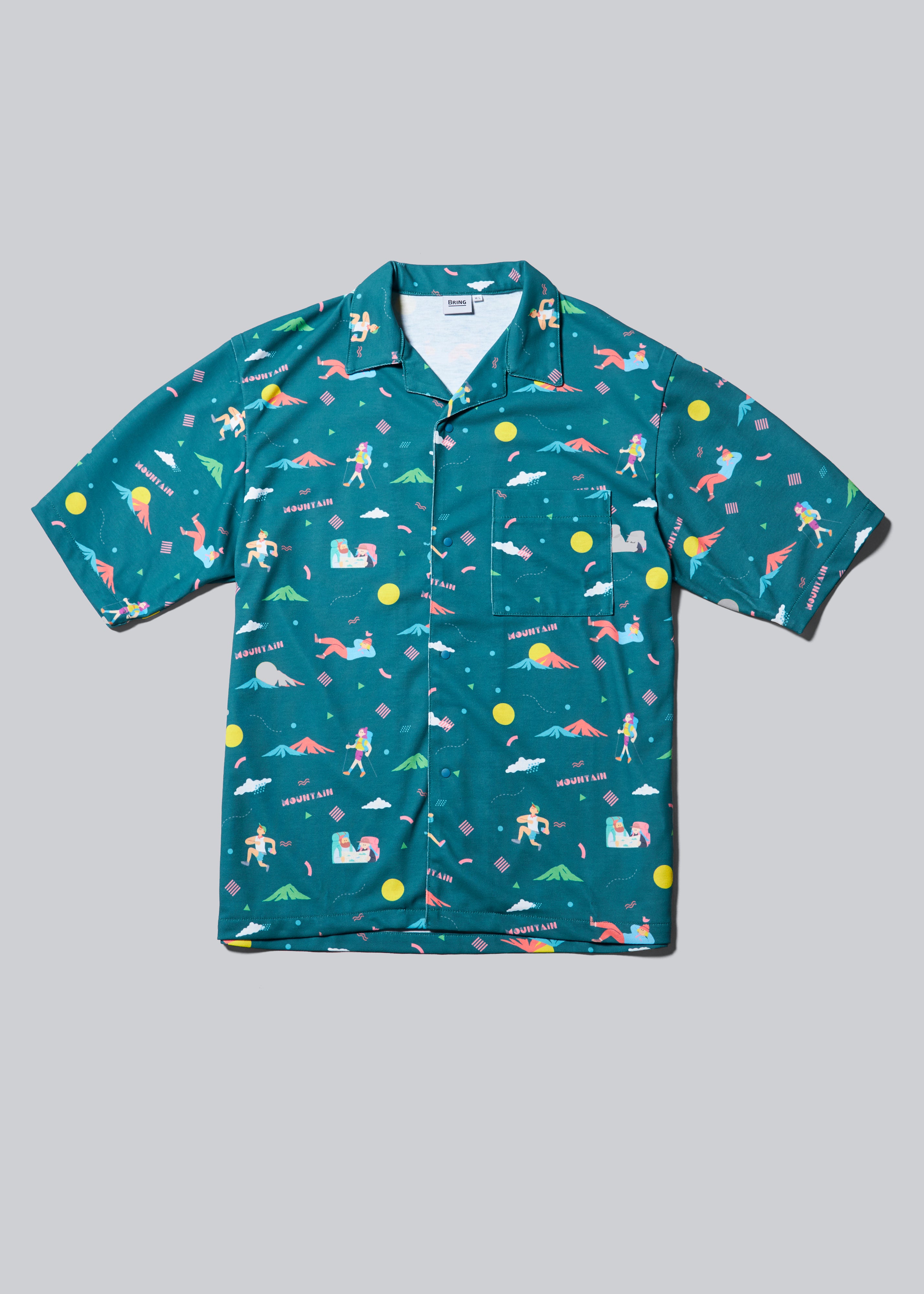 DRYCOTTONY マウンテンアロハシャツ | BRING（ブリング）公式通販